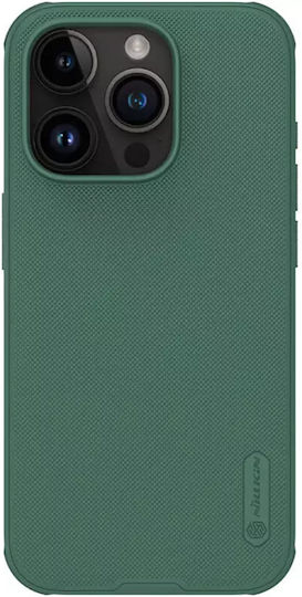 Nillkin Super Frosted Shield Pro Back Cover Plastic Magnetic Green (iPhone 15 Pro)