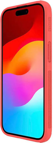 Nillkin Super Frosted Shield Pro Umschlag Rückseite Kunststoff Rot (iPhone 15)