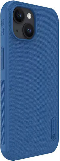 Nillkin Super Frosted Shield Pro Back Cover Metalic Albastru (iPhone 15)
