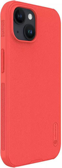 Nillkin Super Frosted Shield Pro Umschlag Rückseite Kunststoff Rot (iPhone 15 Plus / 16 Plus)