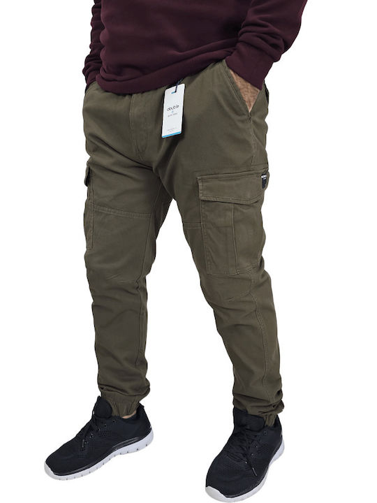 Trousers Cargo Elastic Khaki