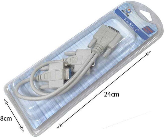 Run & Teng Конвертор VGA Мъжки В VGA Женски Бял 1 Брой 39016