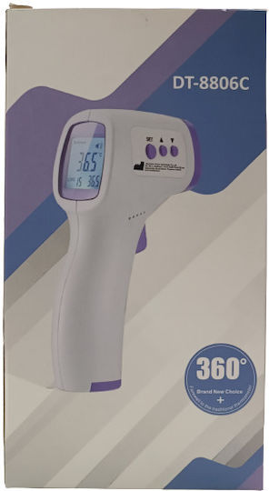 DHN DT8806C Infrared Forehead Thermometer Suitable for Babies Lilac