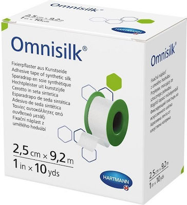 Hartmann Omnisilk De mătase Bandă de bandajare 2.5cm x 9.2m