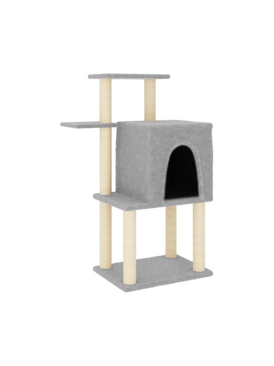 vidaXL Cat Scratching Post Cat Trees Gray