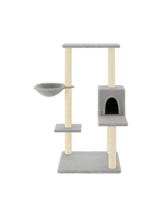 vidaXL Kratzbaum Katzenbäume Gray 78x59x95cm