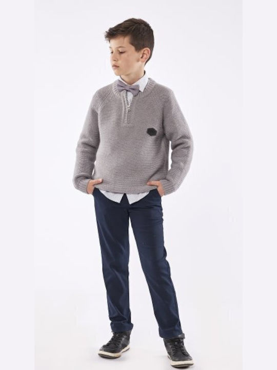 Hashtag Kids' Sweater Long Sleeve Gray
