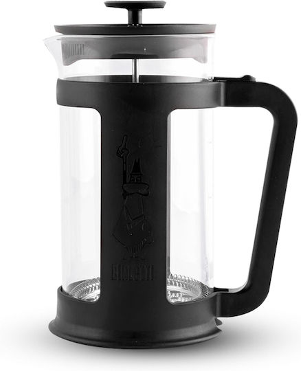 Bialetti Smart Plastic French Press Coffee Maker Black 1lt 0006186