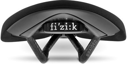 Fizik Arione R1 Open Regular Carbon Braided Black Bicycle Saddle Racing