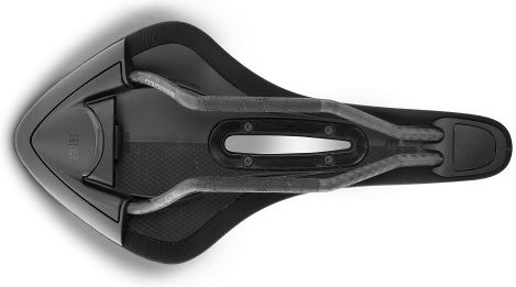 Fizik Arione R1 Open Large Carbon Braided Black Bicycle Saddle Racing