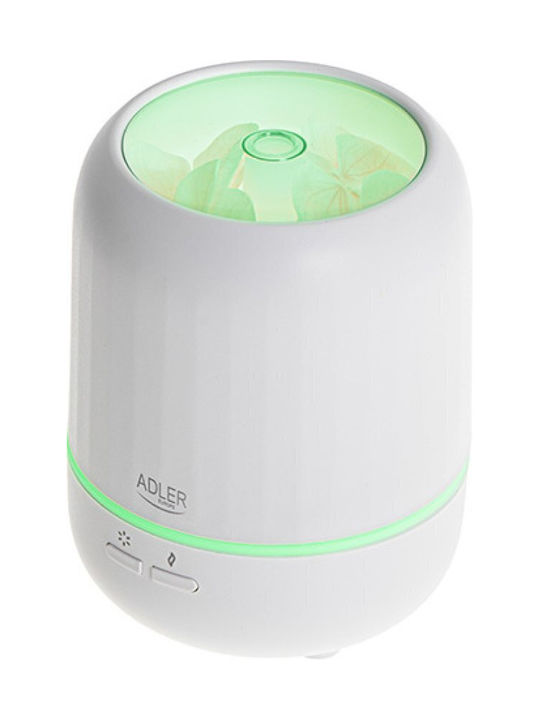 Adler LED Aromatherapie-Diffusor Ultraschall mit Timer Mehrfarbig 100ml AD 7968