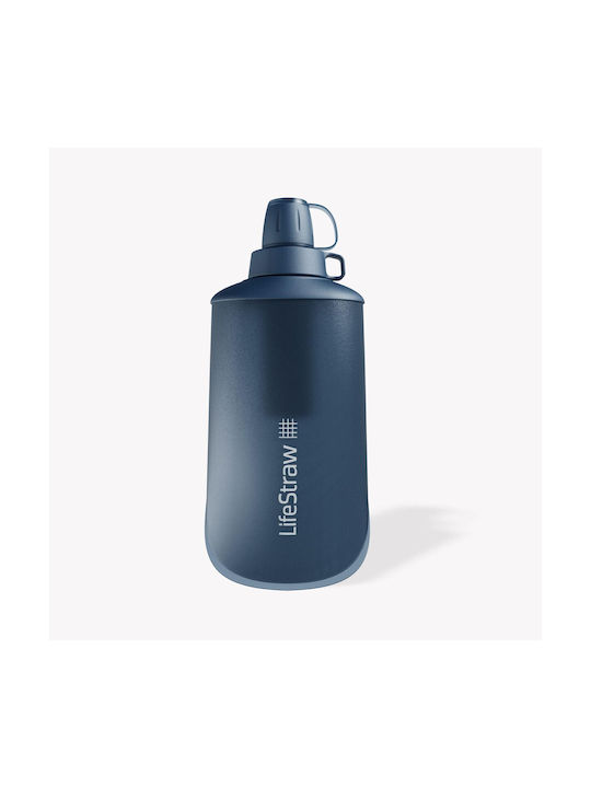 Lifestraw Wasserflasche Kunststoff mit Filter 650ml Blau