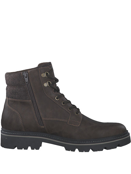 S.Oliver Men's Military Boots Brown