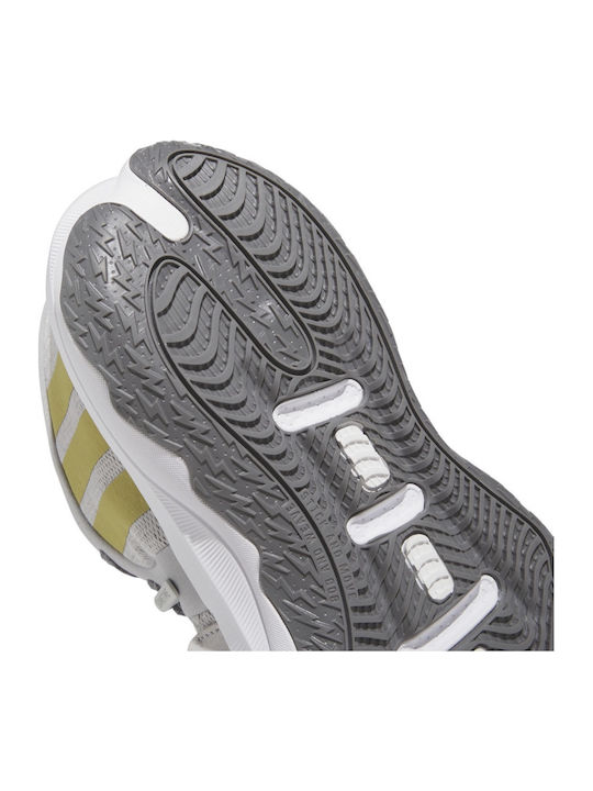 Dame 8 Extply Χαμηλά Μπασκετικά Παπούτσια Light Solid Grey / Gold Metallic / Grey Three