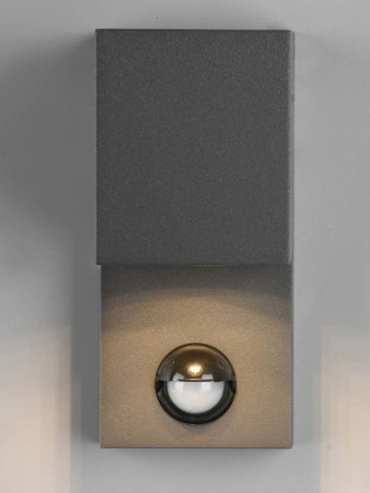 Trio Lighting Roya Επιτοίχιο Εξωτερικό Σποτ GU10 IP44 Διπλής Δέσμης 7x11.6x15εκ.