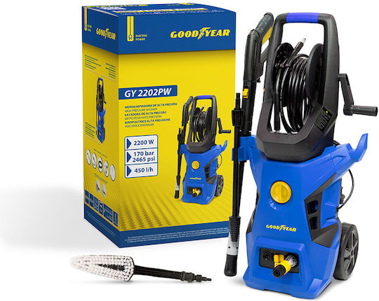 Goodyear Gy 2202pw Πλυστικό Ρεύματος 2200W με Πίεση 170bar