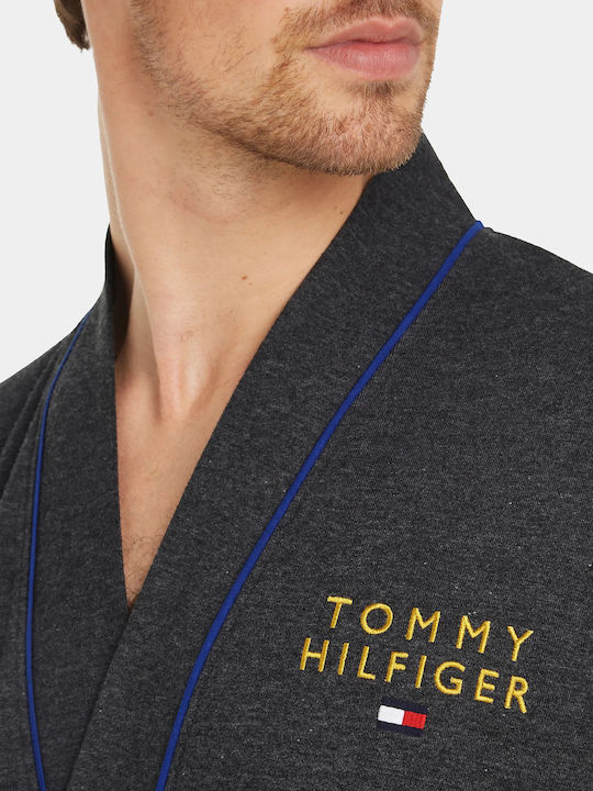 Tommy Hilfiger Зимна Мъжка Халат Сив