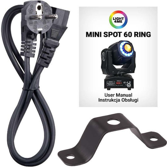 Light4me Φωτορυθμικό Spot LED DMX Mini RGB