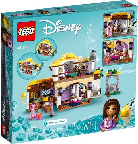 LEGO Disney Asha's Cottage Pentru 7+ Ani