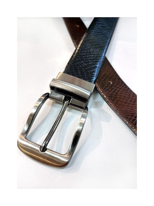 Cozy Men's Leather Double Sided Belt