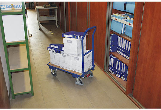Variofit Plattformwagen Folding for Load Weight up to 250kg in Blau Color
