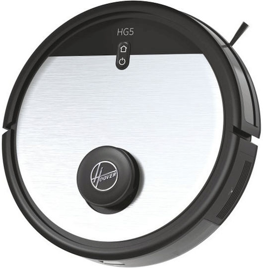 Hoover HG5 Прахосмукачка Робот с Картографиране Лазер и Всмукателна Мощност 2300Pa Блестящ Сив