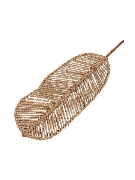 HomeMarkt Wall Decor Brown Wicker Material 30x30cm