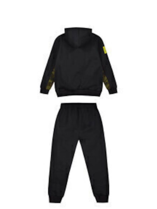 Kids Sweatpants Set Black 2pcs Keep Ready