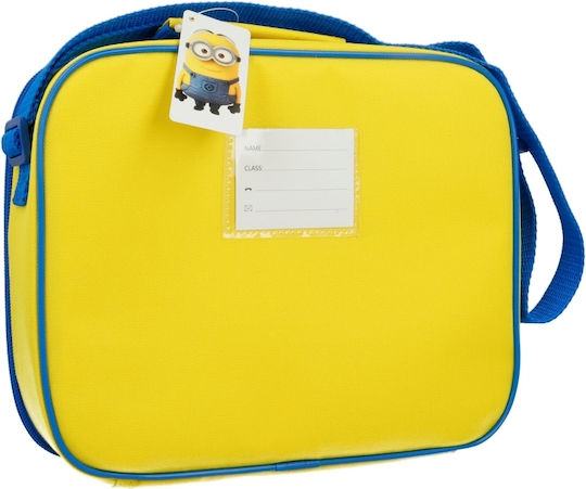 Stor Geantă de Prânz de Mână pentru Școală Galben Minions