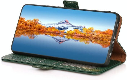 Wallet Δερμάτινο Πράσινο (Google Pixel 7Realme 7 5G)