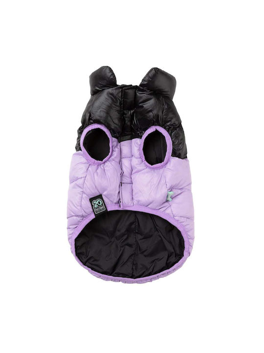 Fuzzyard Harlem Μπουφάν Σκύλου Μωβ XXSmall με Μήκος Ράχης 26 εκ.