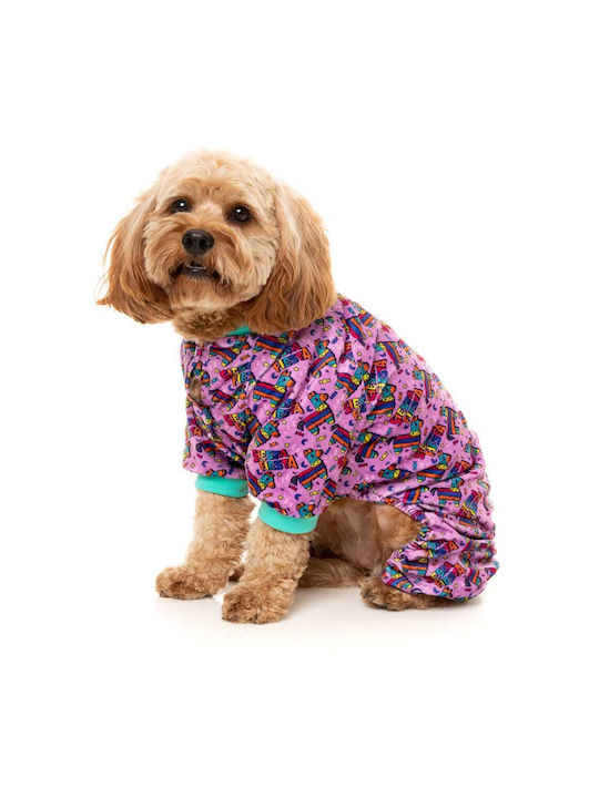 Fuzzyard Full Body Dog Clothing in Pink Color XSmall 33cm