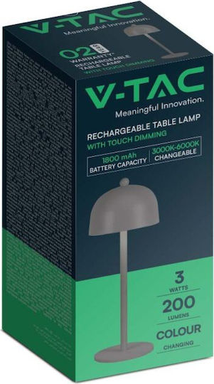 V-TAC Διακοσμητικό Φωτιστικό LED Ρυθμιζόμενο Λευκό 30εκ.