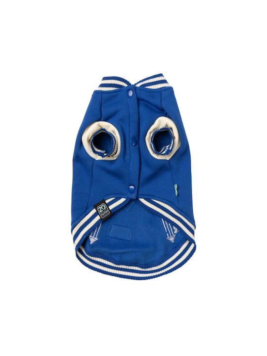 Fuzzyard The Letterman Sweatshirt Hund in Blau Farbe XL 60cm.