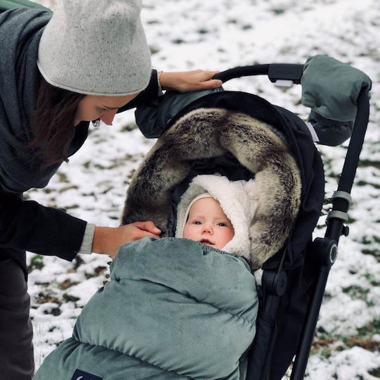 La Millou Uni Universal Kinderwagen-Fußsack Wasserdicht Lavender 50εκ.