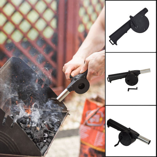 Manual Air Gun with Hand Crank for Barbeque