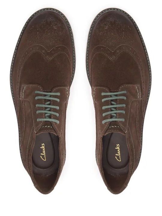 Atticus Limit Men's Suede Oxfords Brown