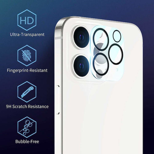 PanzerGlass PicturePerfect Προστασία Κάμερας Tempered Glass Μαύρο για το iPhone 15 Pro / 15 Pro Max