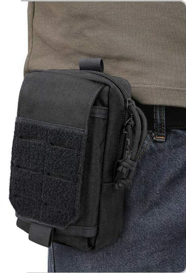 Molle Wex Στρατιωτικό Τσαντάκι Ζώνης Μαύρο 7lt