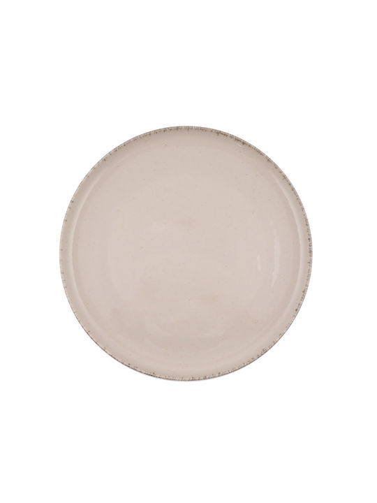 Geschirrset aus Porzellan Beige 16Stück