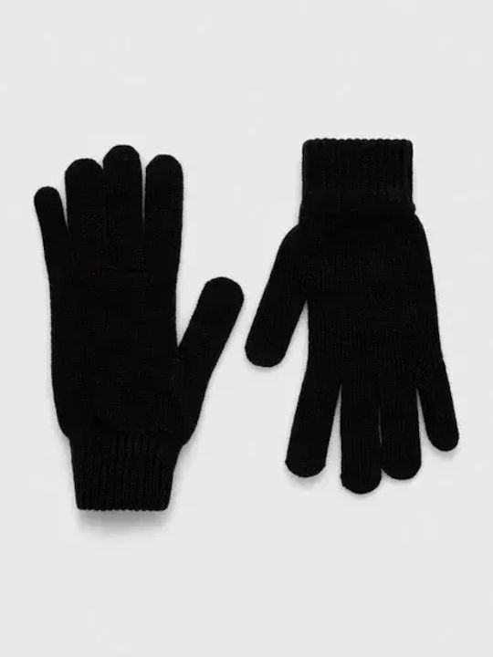 Unisex Knitted Gloves Black