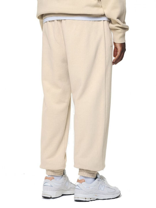 Pegador Men's Sweatpants with Rubber Beige