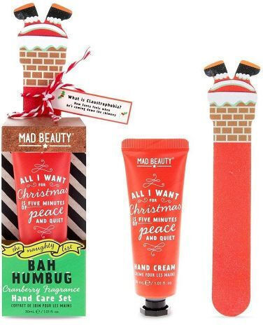 Mad Beauty Naughty List Bah Humbug Hand Care Σετ Περιποίησης για Ενυδάτωση