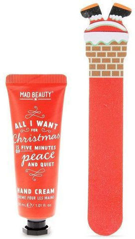 Mad Beauty Naughty List Bah Humbug Hand Care Σετ Περιποίησης για Ενυδάτωση