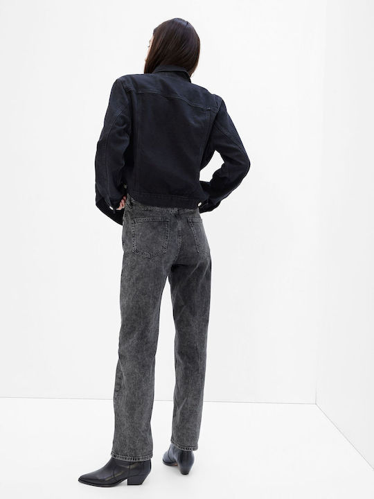 '90s Hoch tailliert Damenjeans in Lockerer Passform