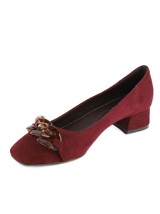 Voi & Noi Burgundy Heels