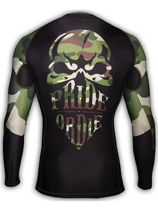 PrideOrDie Long Sleeve Shirt POD186 for Jiu-Jitsu Black