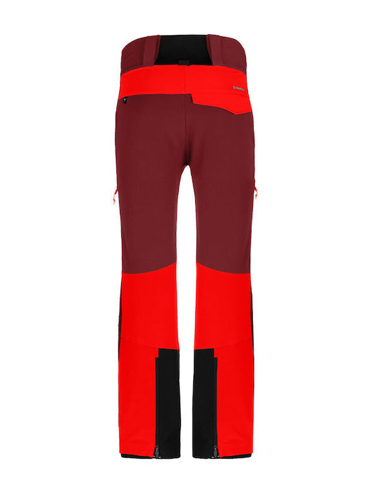 Salewa Durastretch Men's Hiking Long Trousers Red