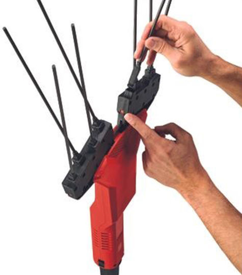 Einhell GE-FS 18/53 Li-Solo Recoltator de Măsline Baterie 18V Tip Pieptene cu Tijă 3.1m și Greutate 4.35kg