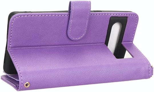 Multi Zipper Brieftasche Lila (Google Pixel 7 Pro)